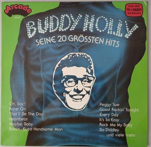 Buddy Holly – "Seine 20 Grössten Hits" (Arcade Records – ADE G 32) Cover Vorderseite