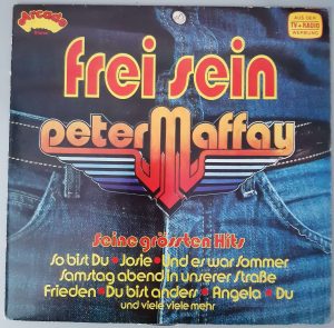 Peter Maffay- "Frei Sein - Seine Grössten Hits" (Arcade – ADE G 75) Cover Vorderseite