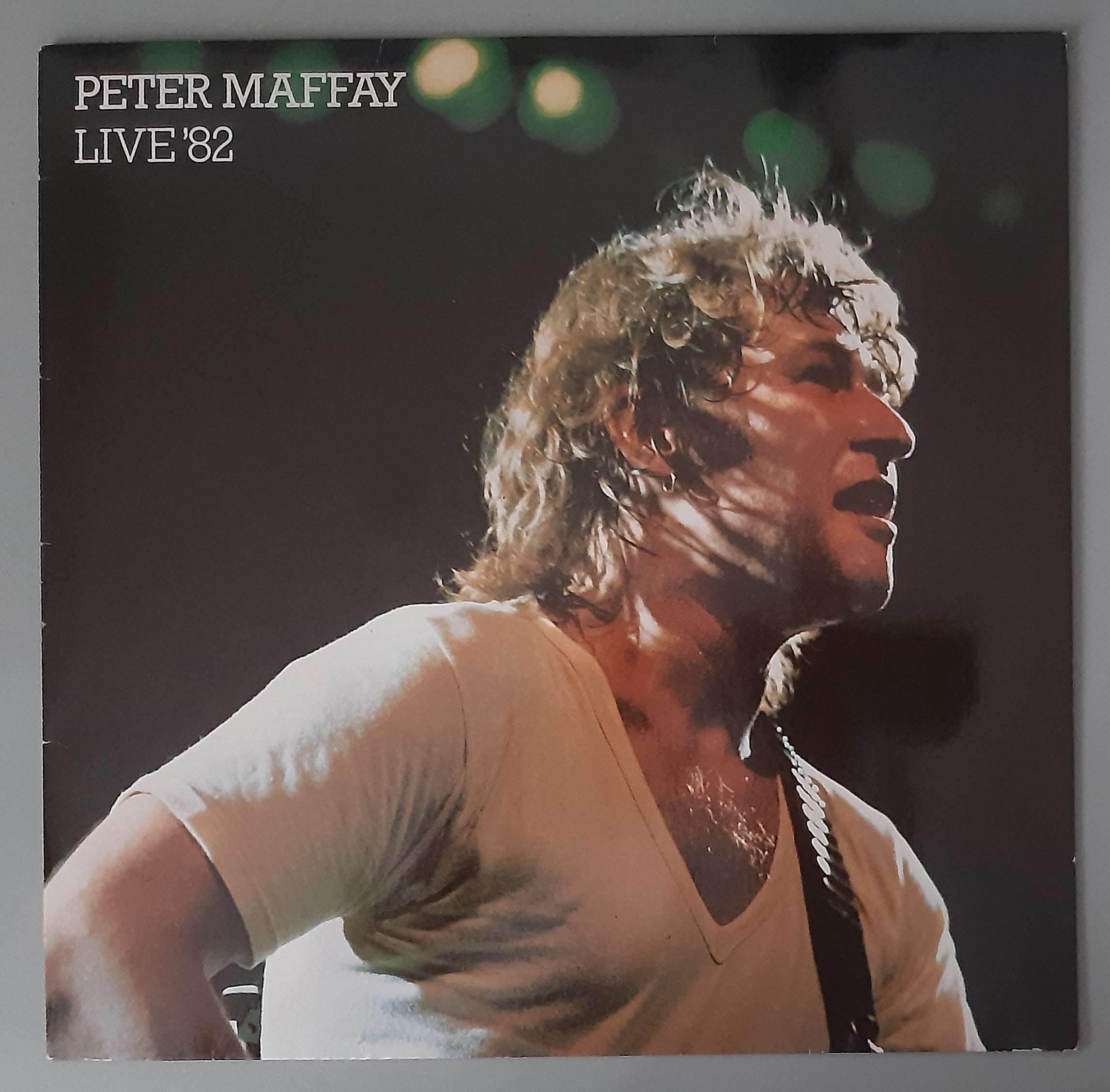 Peter Maffay – "Live '82" (Metronome – 0060.523) Cover Vorderseite