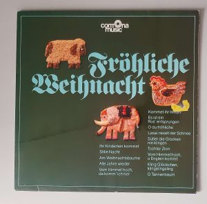 Various – "Fröhliche Weihnacht" (Contona Music – LP - 7709) Cover Vorderseite