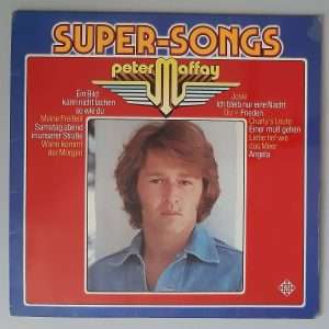 Peter Maffay – "Super-Songs" (Telefunken – 6.22534) Cover Vorderseite