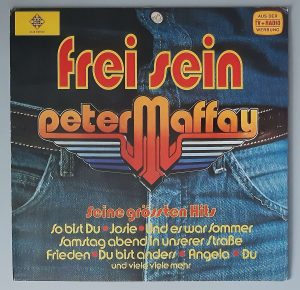 Peter Maffay- "Frei Sein - Seine Grössten Hits" (Telefunken – 30 479 0) Cover Vorderseite