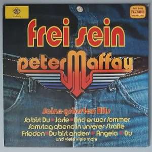 Peter Maffay- "Frei Sein - Seine Grössten Hits" (Telefunken – 30 479 0) Cover Vorderseite