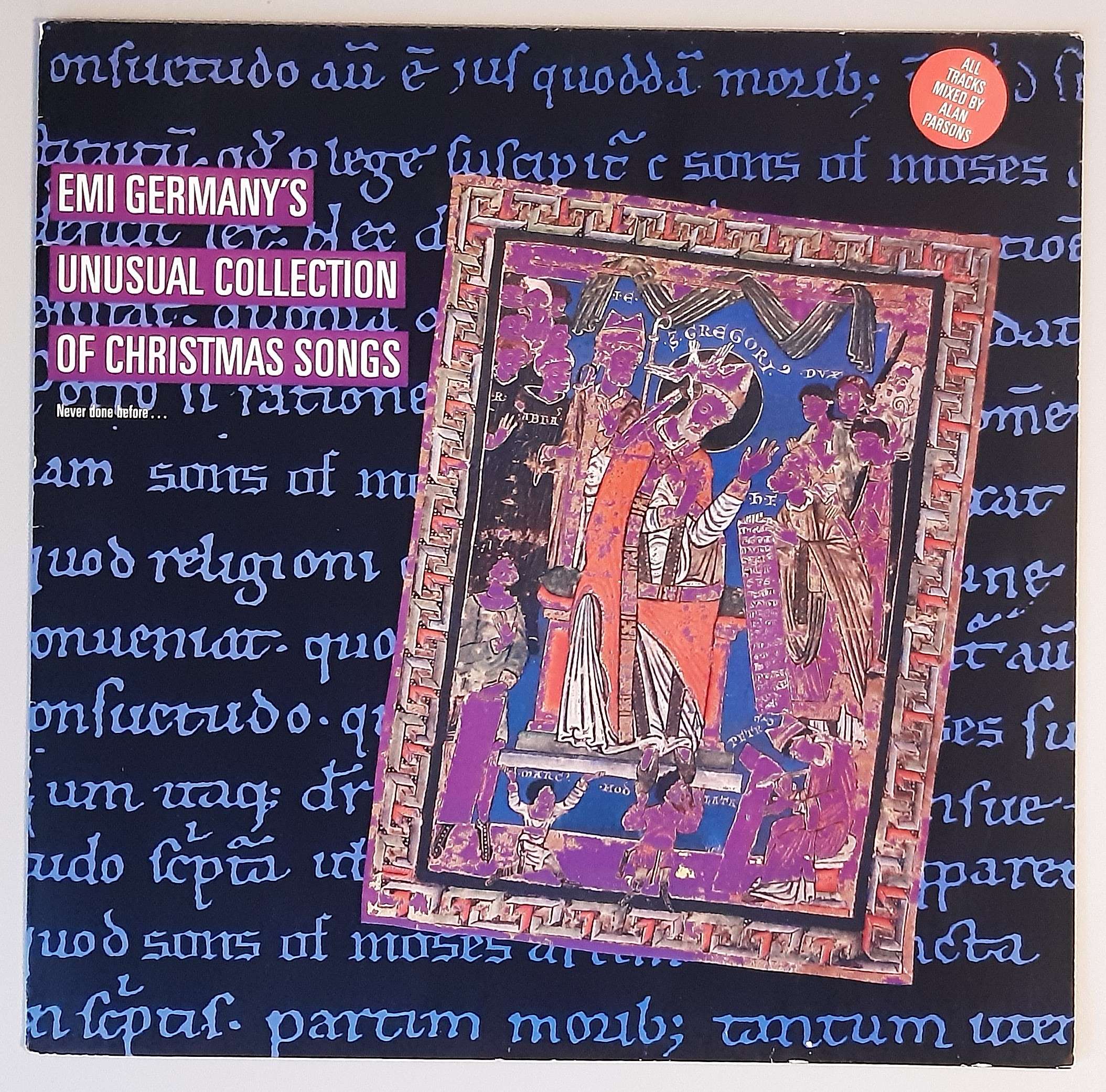 Sons Of Moses – "EMI Germany's Unusual Collection Of Christmas Songs" (EMI – 519 - 045) Cover Vorderseite