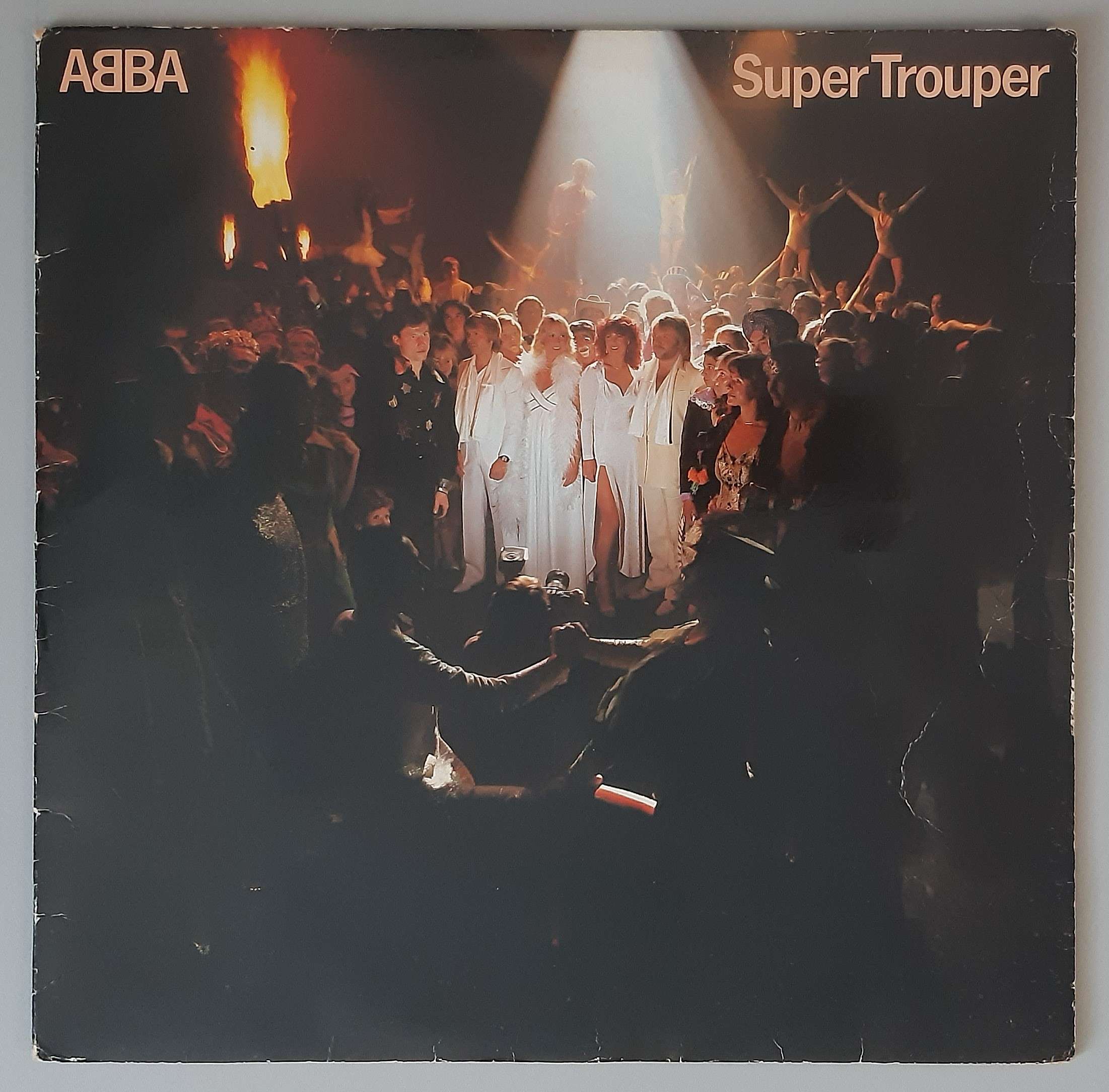 ABBA – "Super Trouper" (Polar – POLS 322) Cover Vorderseite