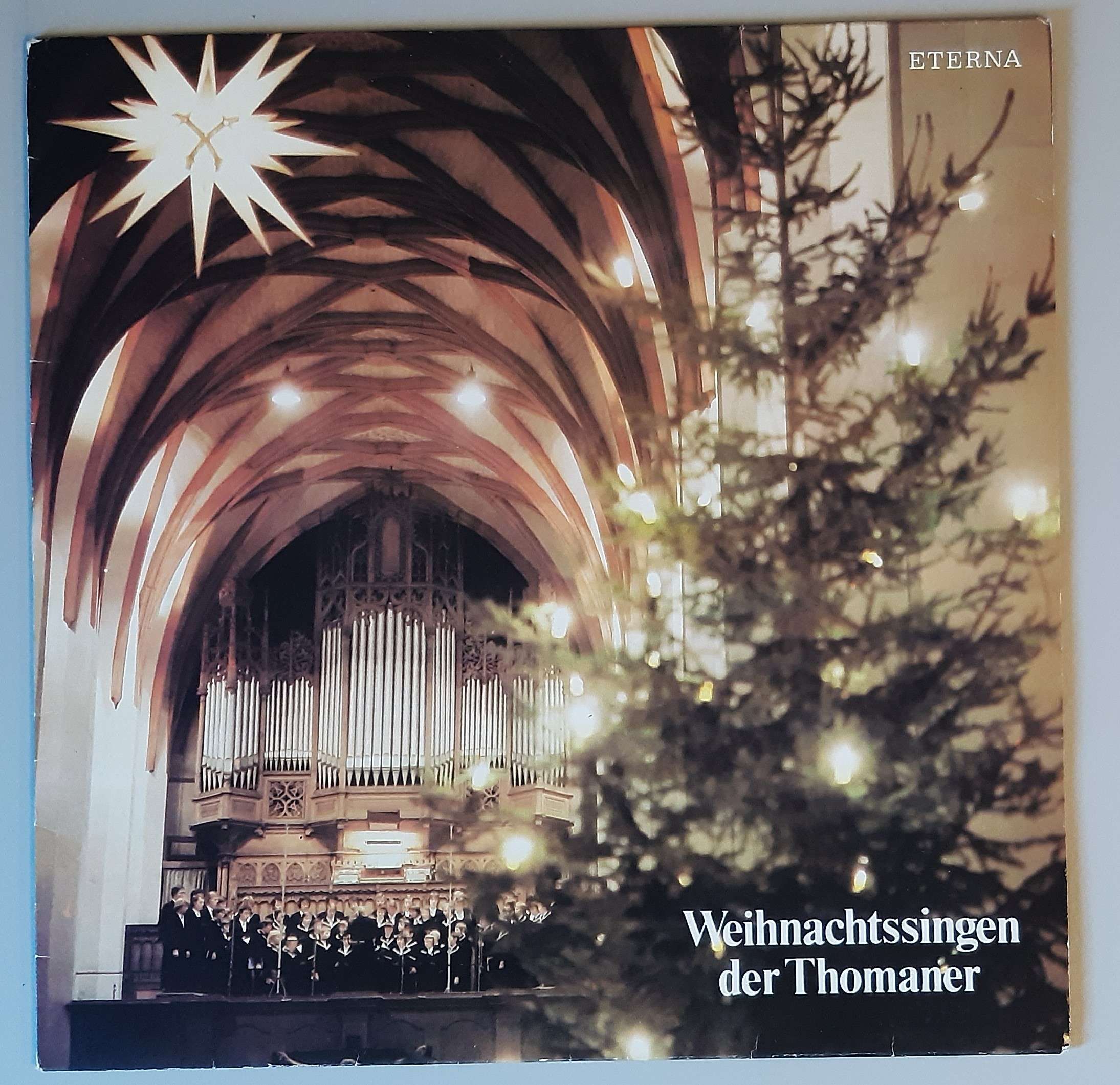 Thomaner – "Weihnachtssingen Der Thomaner" (ETERNA – 8 27 400) Cover Vorderseite