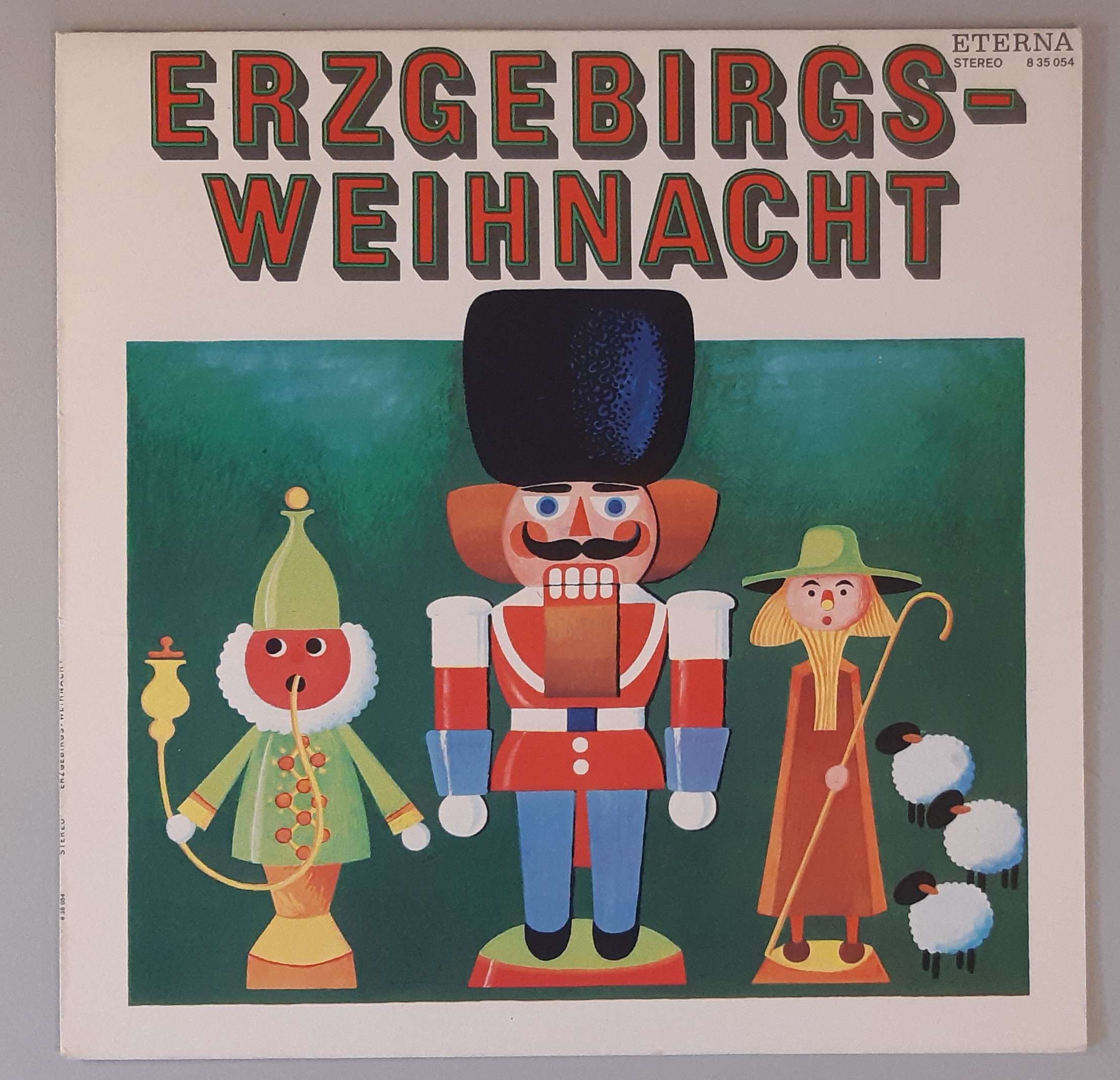 Various – "Erzgebirgs-Weihnacht" (ETERNA – 8 35 054) Cover Vorderseite