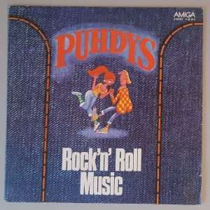 Puhdys - "Rock'N' Roll Music" (AMIGA – 8 55 513) Cover Vorderseite