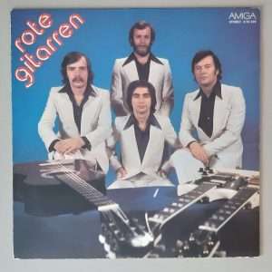 Rote Gitarren – "Rote Gitarren" (AMIGA – 8 55 629) Cover Vorderseite