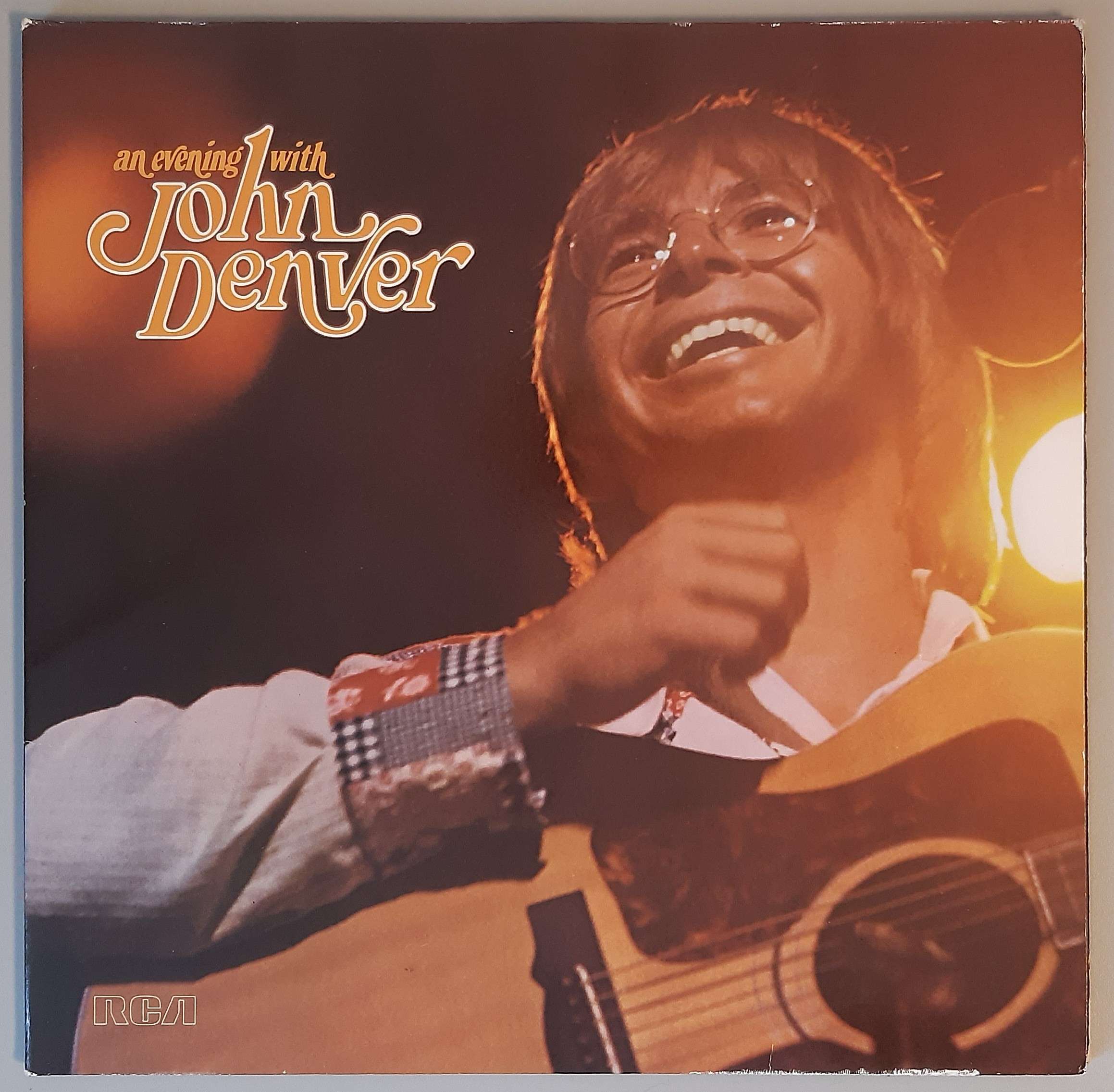 John Denver – "An Evening With John Denver" (RCA Victor – CPL 2-0764 -2) Cover Vorderseite