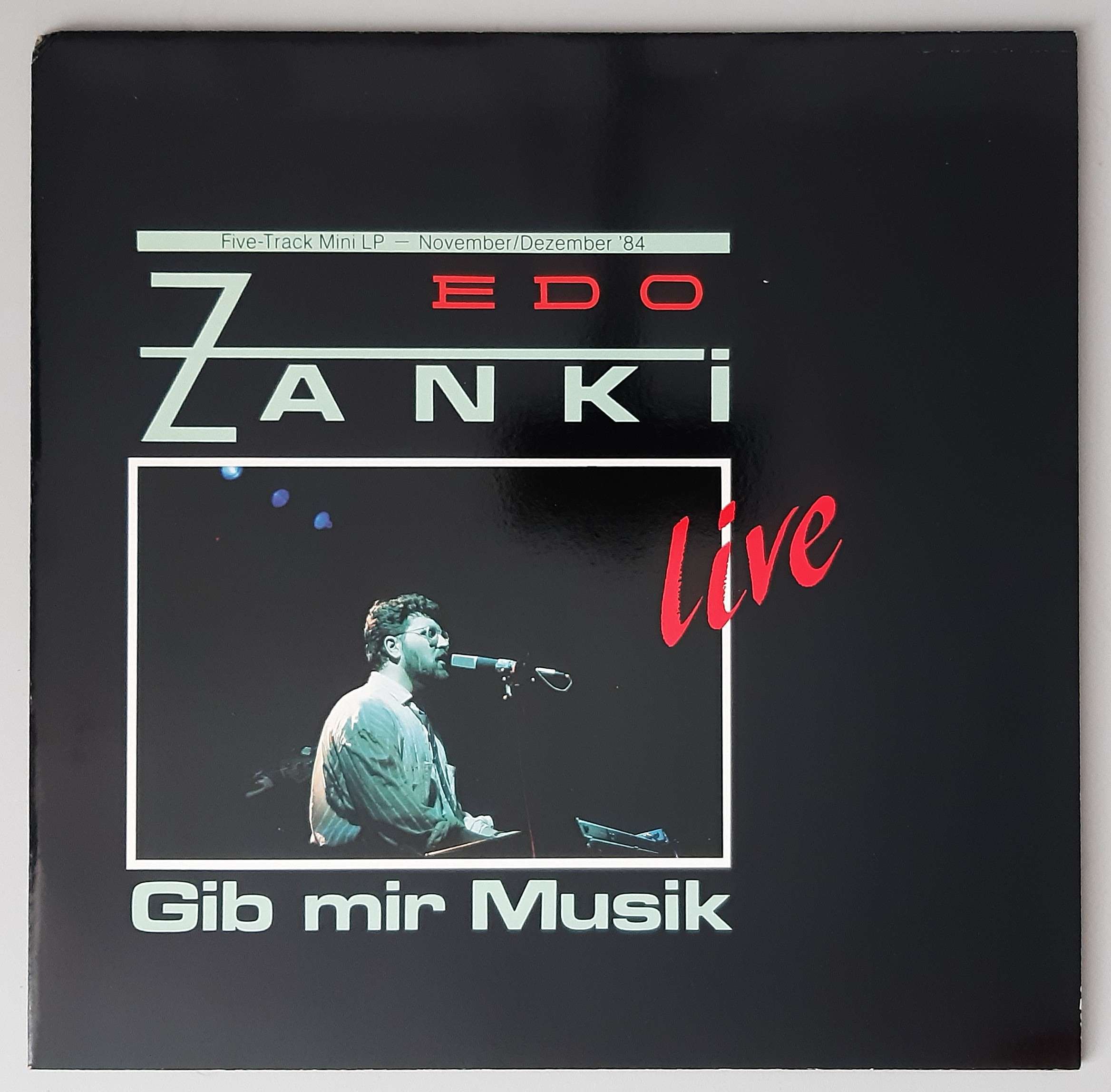 Edo Zanki – "Gib Mir Musik" (Intercord – INT 135.015) Cover Vorderseite