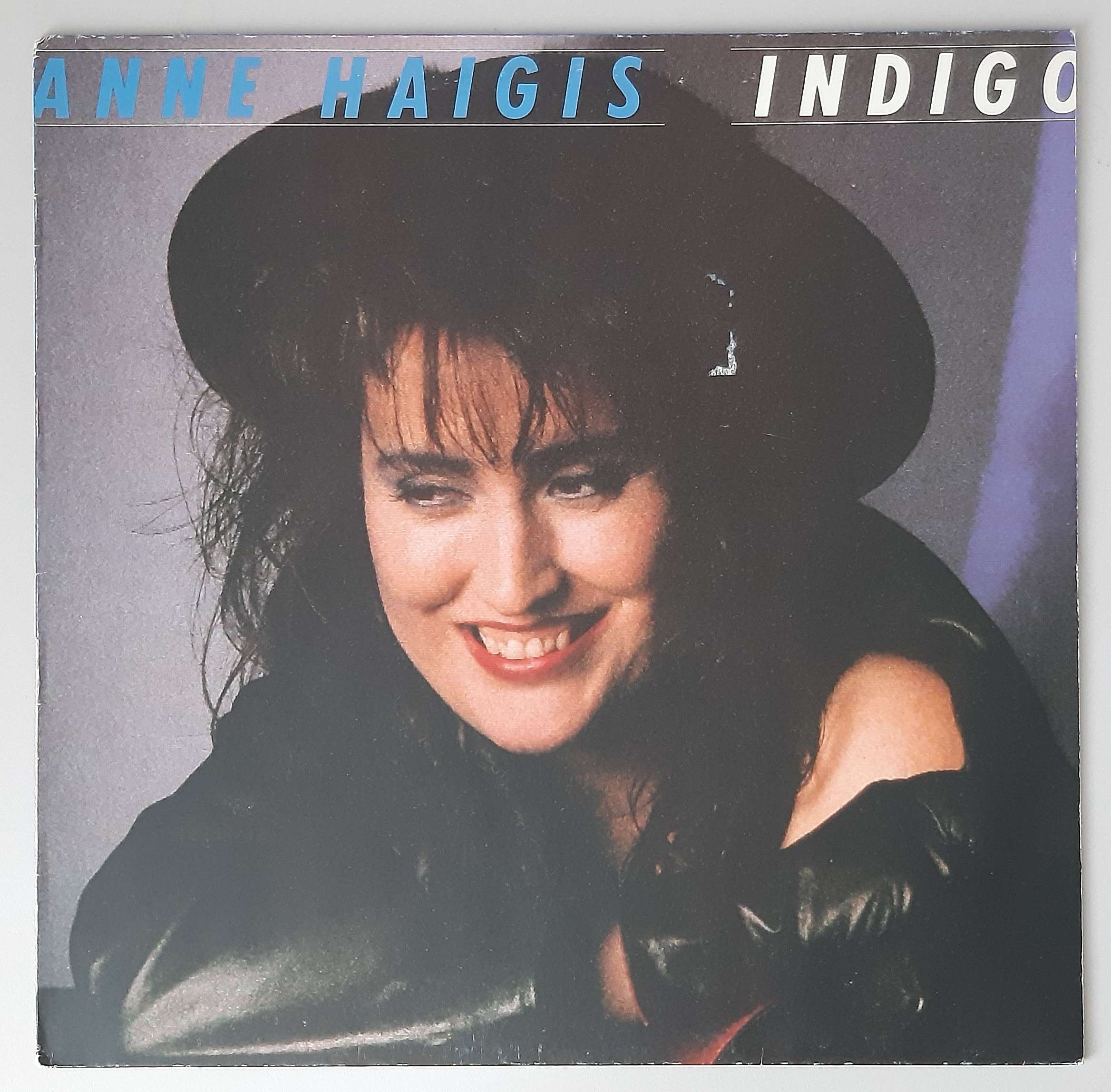 Anne Haigis – "Indigo" (Musikant – 1C 066-7 91947 1) Cover Vorderseite