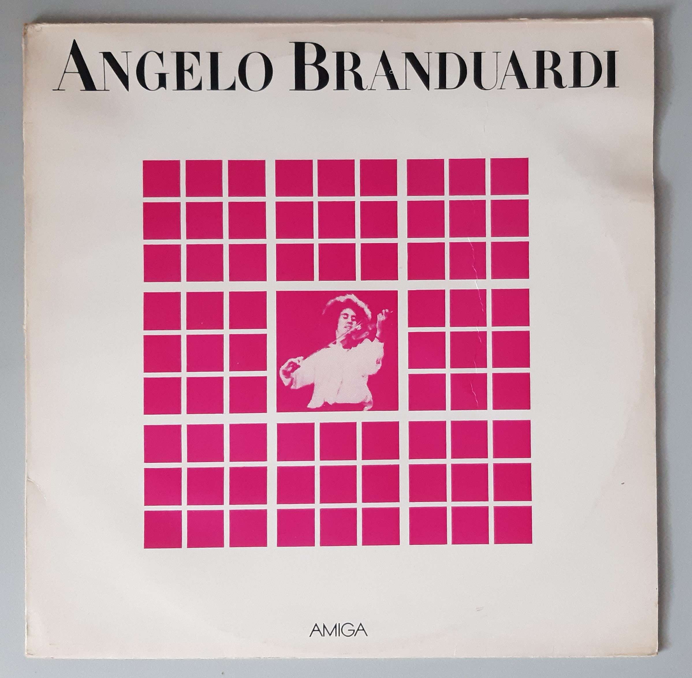 Angelo Branduardi – "Angelo Branduardi" (AMIGA – 8 56 002) Cover Vorderseite