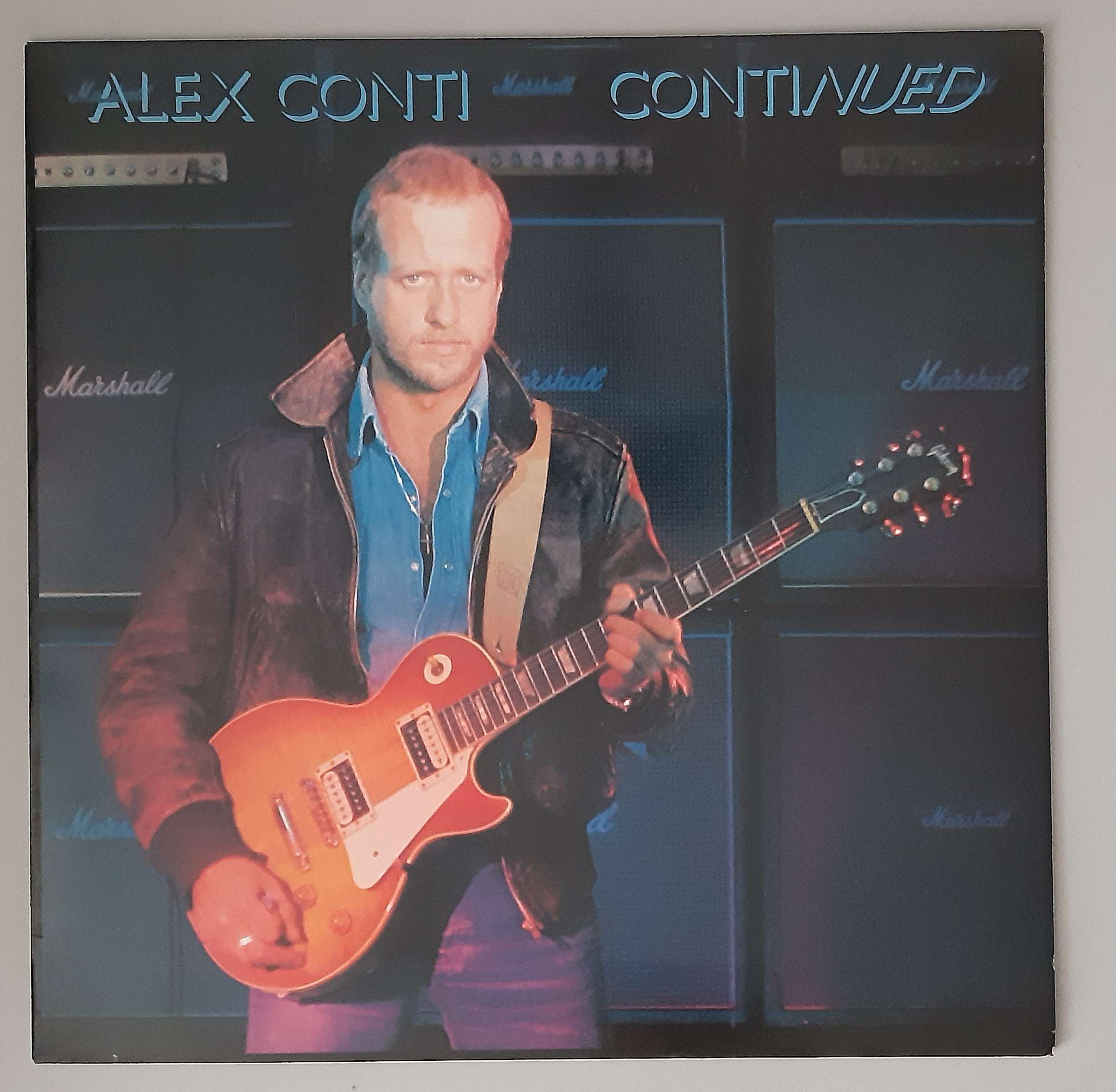 Alex Conti – "Continued" (CBS – 25873) Cover Vorderseite