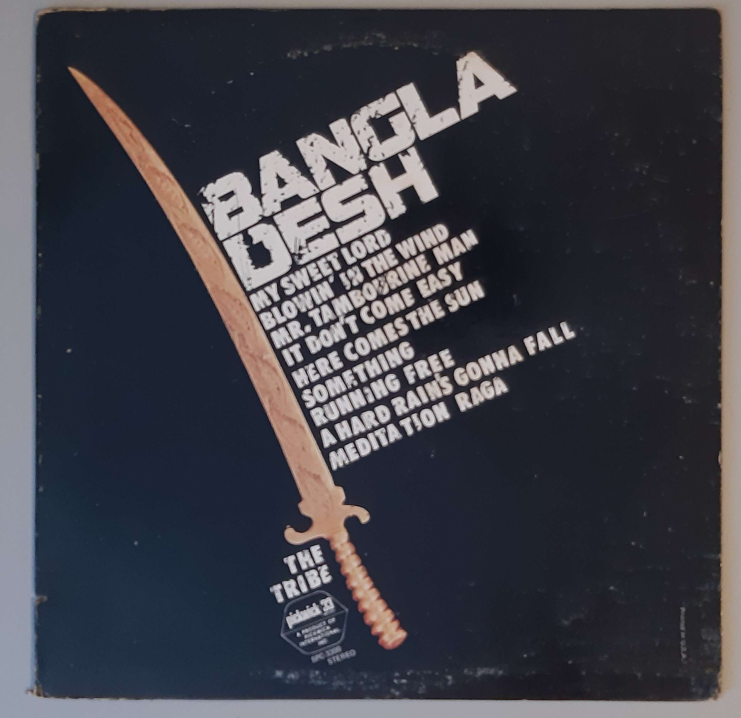The Tribe – "Bangla Desh" (Pickwick/33 Records – SPC-3300) Cover Vorderseite