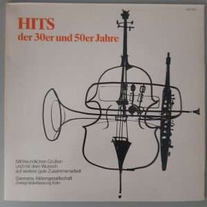 Various- "Hits Der 30er Und 50er Jahre" (Polydor – 823 100-1) Cover Vorderseite