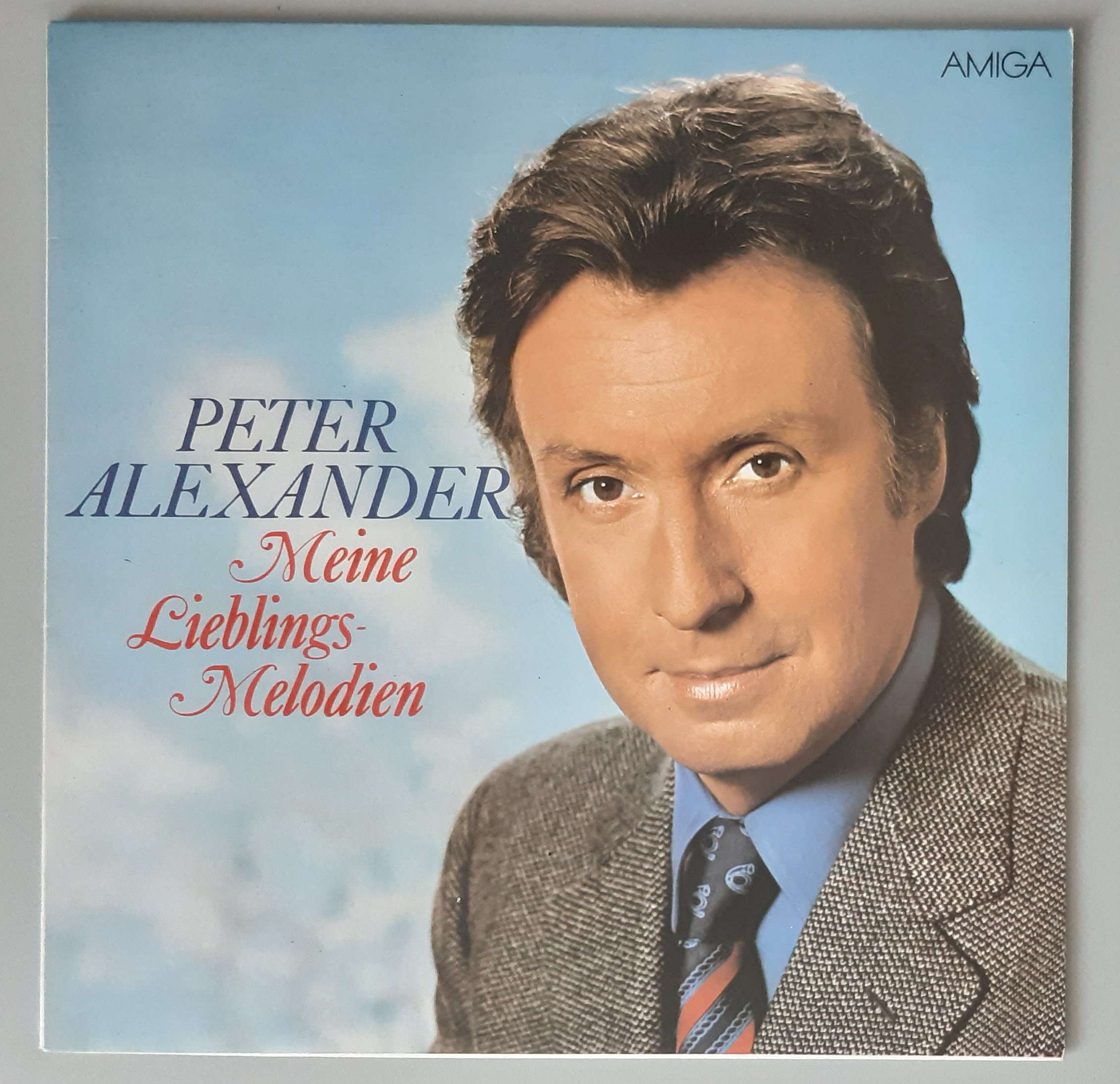 Peter Alexander – "Meine Lieblings-Melodien" (AMIGA – 8 56 205) Cover Vorderseite