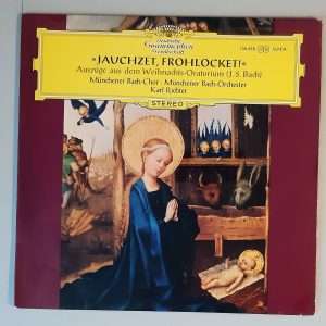 J.S. Bach "Weihnachts-Oratorium" (Deutsche Grammophon– 136 498) Cover Vorderseite