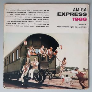 Various – "Amiga-Express 1966" ( AMIGA – 8 50 074) Cover Vorderseite