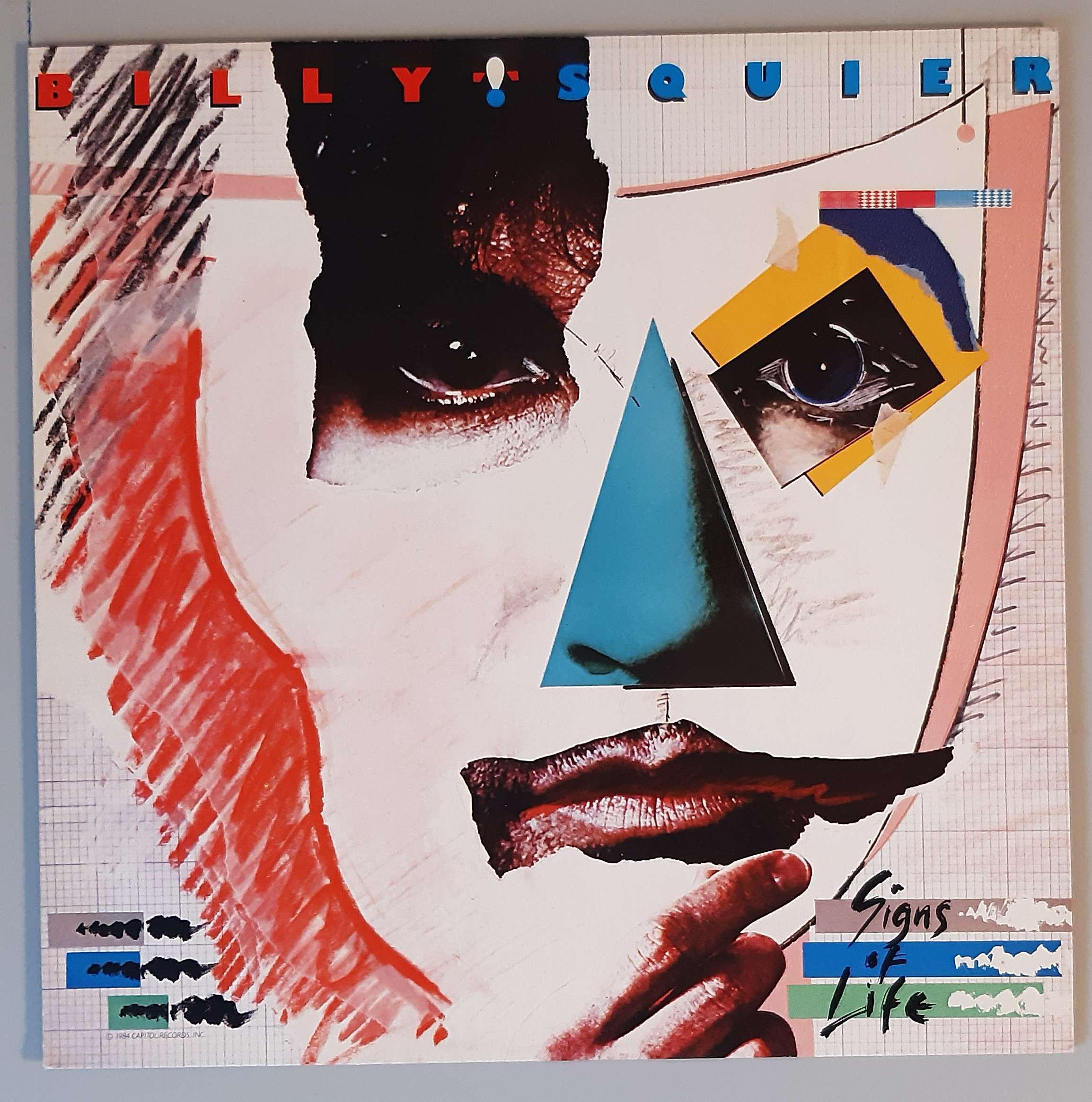 Billy Squier – "Signs Of Life" (Capitol Records – 1A 064-2401921) Cover Vorderseite