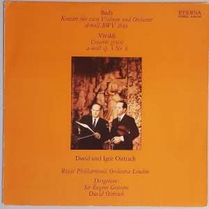 Concerto Grosso A-moll Op. 3 Nr. 8" (ETERNA – 8 26 030) Cover Vorderseite