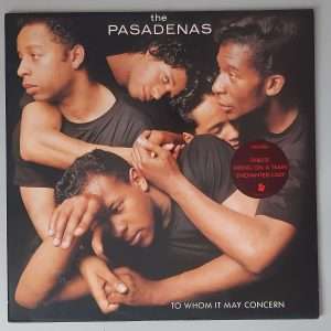 The Pasadenas – "To Whom It May Concern" (CBS – CBS 462877 1) Cover Vorderseite