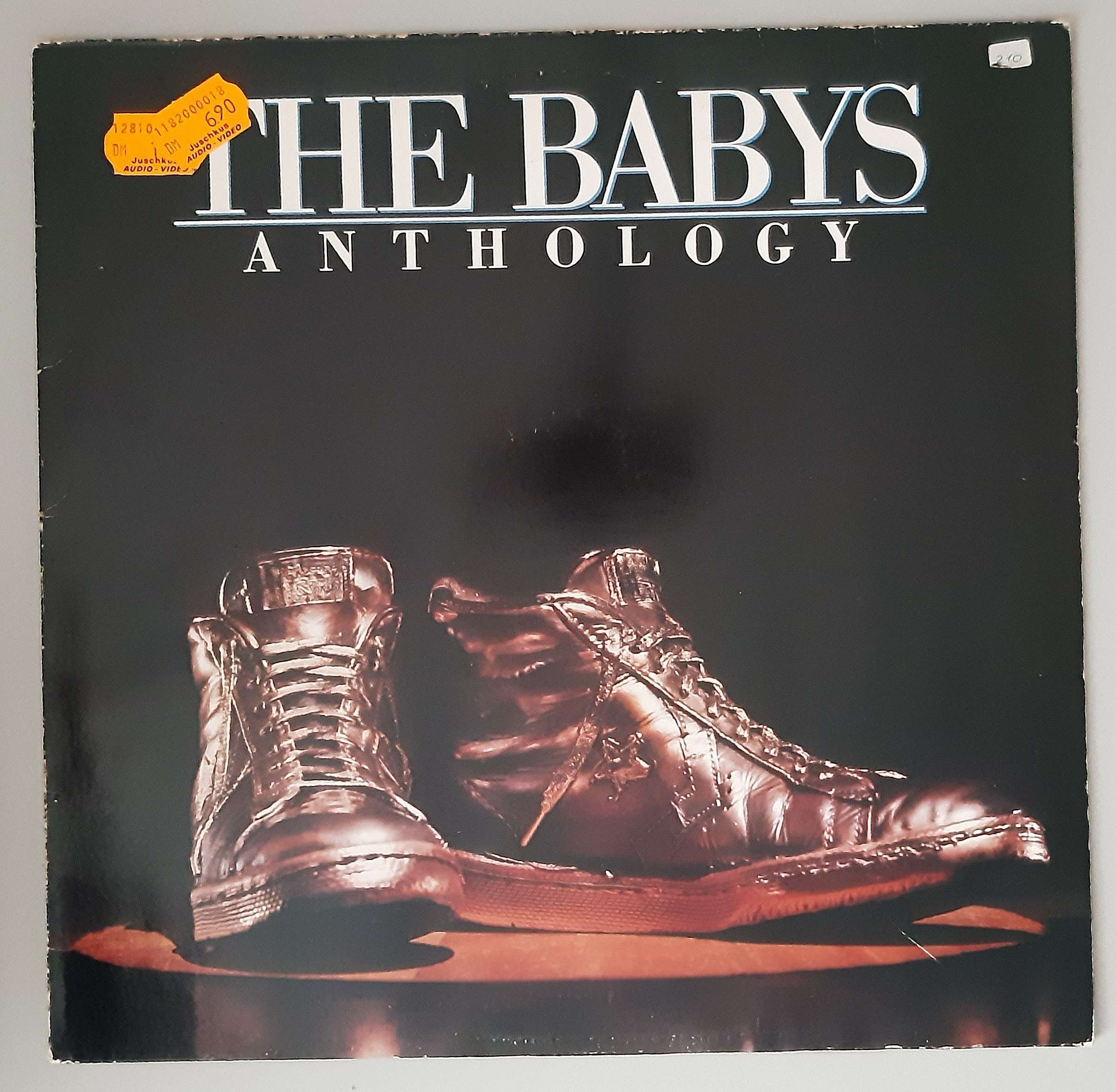 The Babys – "Anthology" (Chrysalis – 204 057-320) Cover Vorderseite