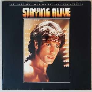 Various – "Staying Alive (The Original Motion Picture Soundtrack)" (RSO – 813 26) Cover Vorderseite