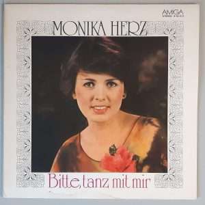 Monika Herz – "Bitte, Tanz Mit Mir" (AMIGA – 8 55 614) Cover Vorderseite