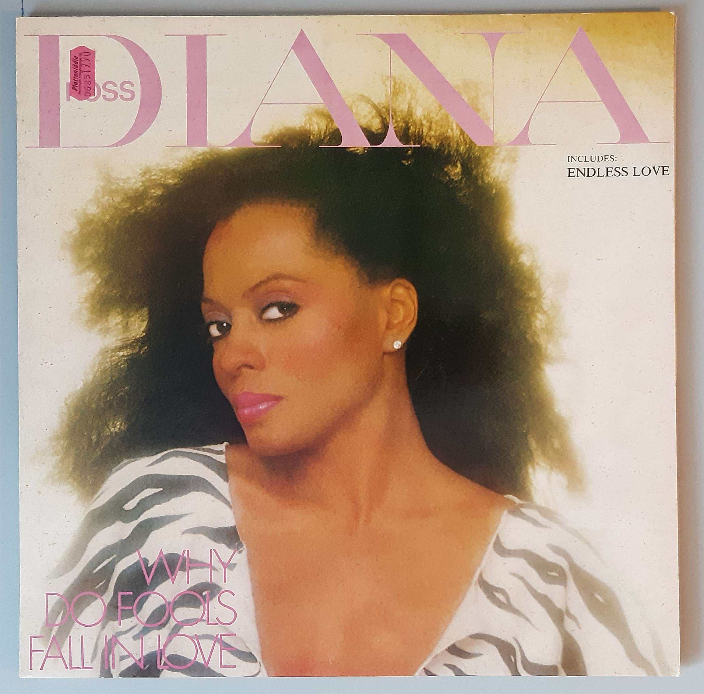Diana Ross – "Why Do Fools Fall In Love" (Capitol Records – 1A 064-86441) Cover Vorderseite