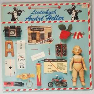 André Heller – "Liederbuch" (Polydor – 2679 083) Cover Vorderseite
