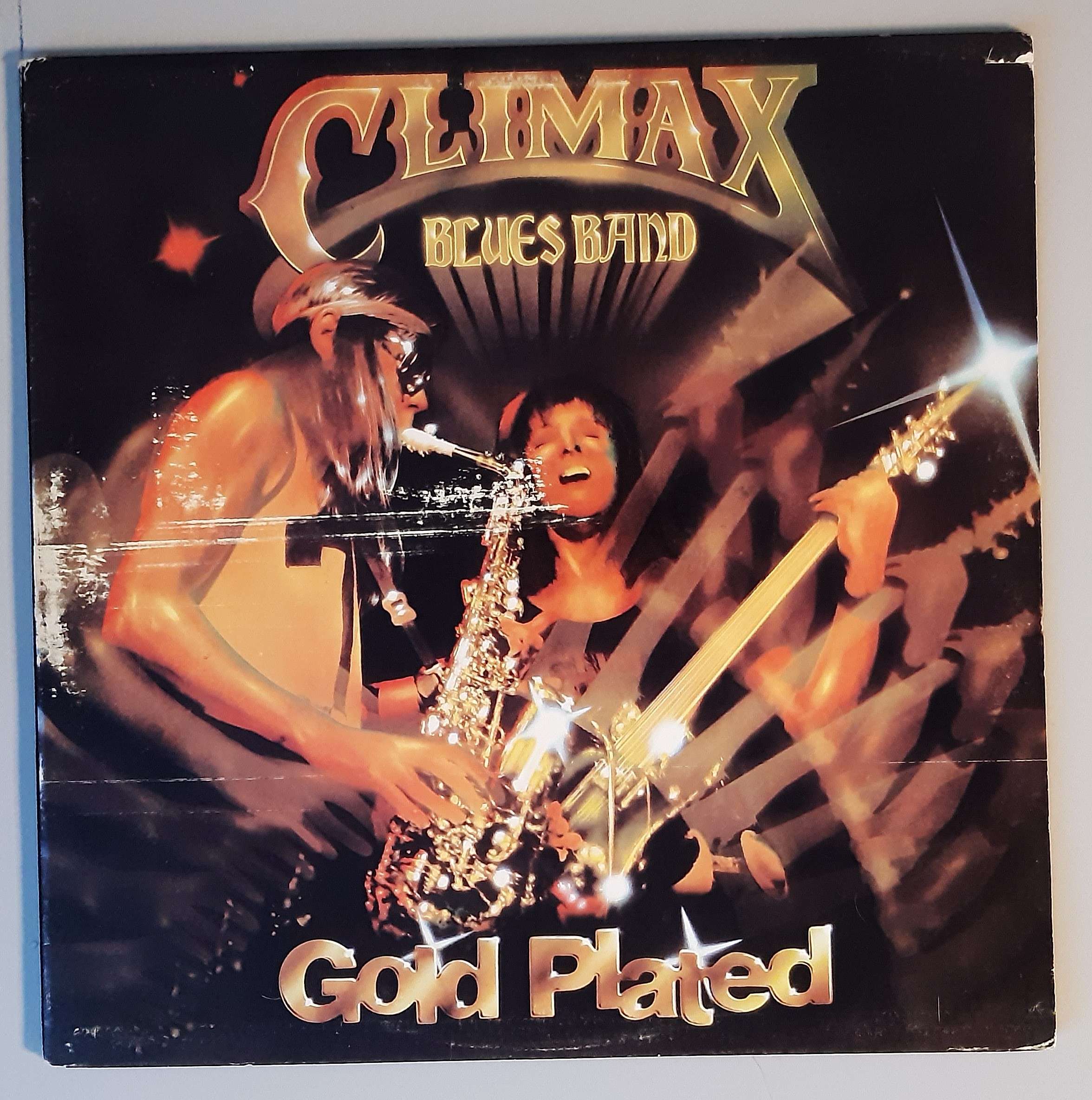 Climax Blues Band – "Gold Plated" (Sire – SASD-7523) Cover Vorderseite