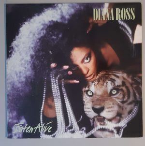 Diana Ross – "Eaten Alive" (Capitol Records – 064 24 0408 1) Cover Vorderseite