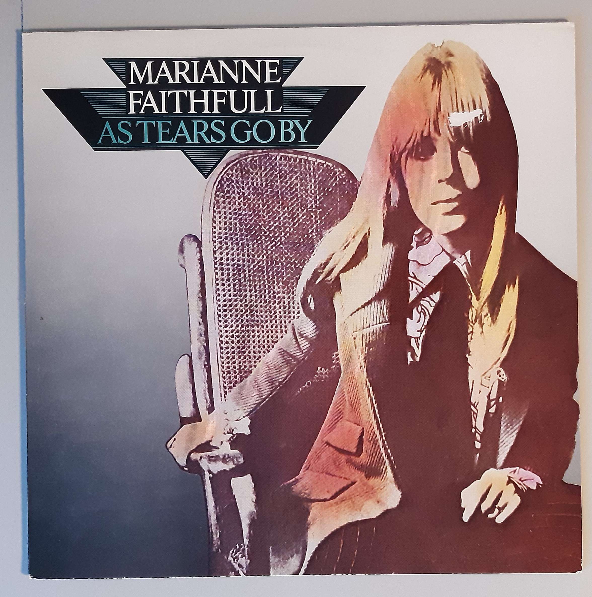 Marianne Faithfull – "As Tears Go By" (Decca – 6.24259) Cover Vorderseite