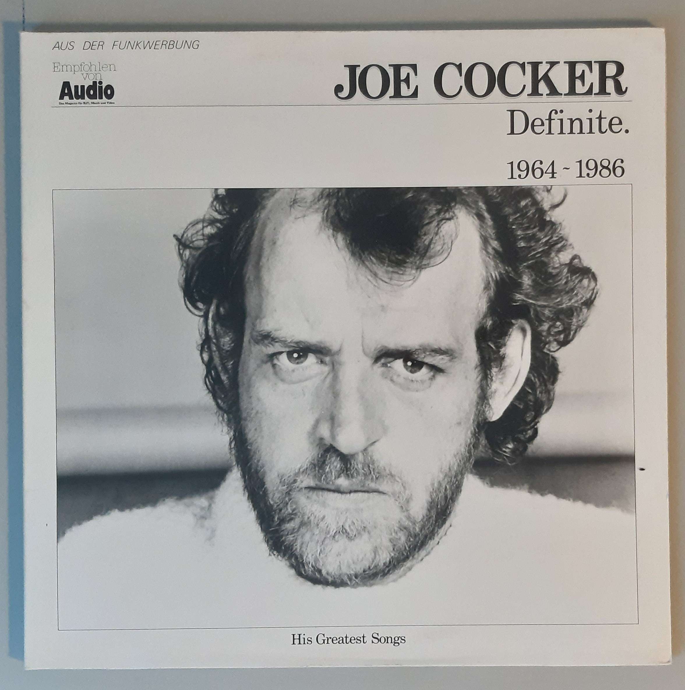 Joe Cocker – "Definite 1964-1986" (Dino Music – 1321) Cover Vorderseite