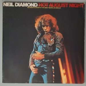Neil Diamond – "Hot August Night" (MCA Records – MCSP 255) Cover Vorderseite