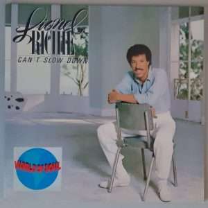 Lionel Richie – "Can't Slow Down" (Motown – ZL 72020) Cover Vorderseite