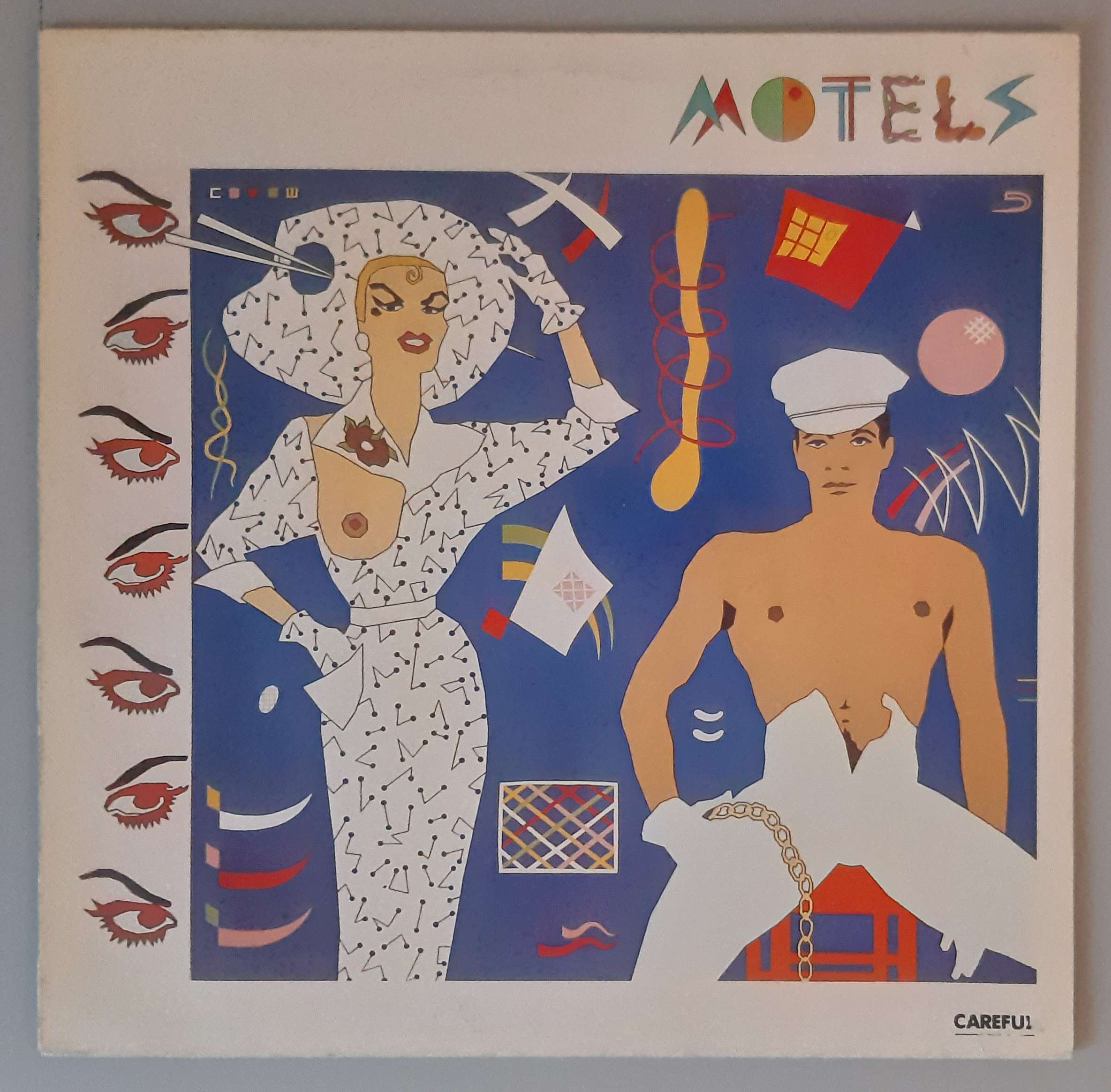 The Motels – "Careful" (Capitol Records – 1C 064-86 146) Cover Vorderseite