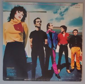 The Motels – "Careful" (Capitol Records – 1C 064-86 146) Cover Rückseite