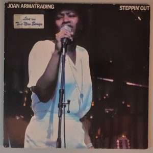 Joan Armatrading – "Steppin' Out" (A&M Records – AMLH 64789) Cover Vorderseite