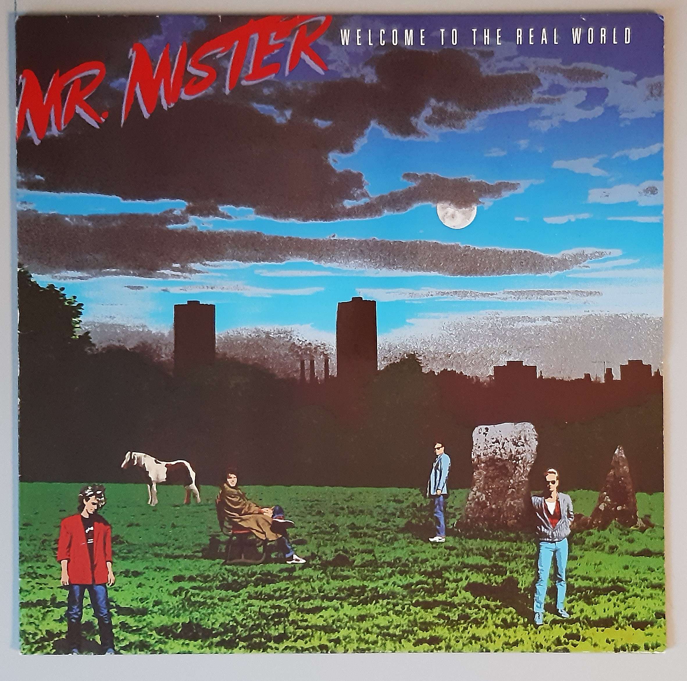 Mr Mister – "Welcome To The Real World" (RCA – PL89647) Cover Vorderseite