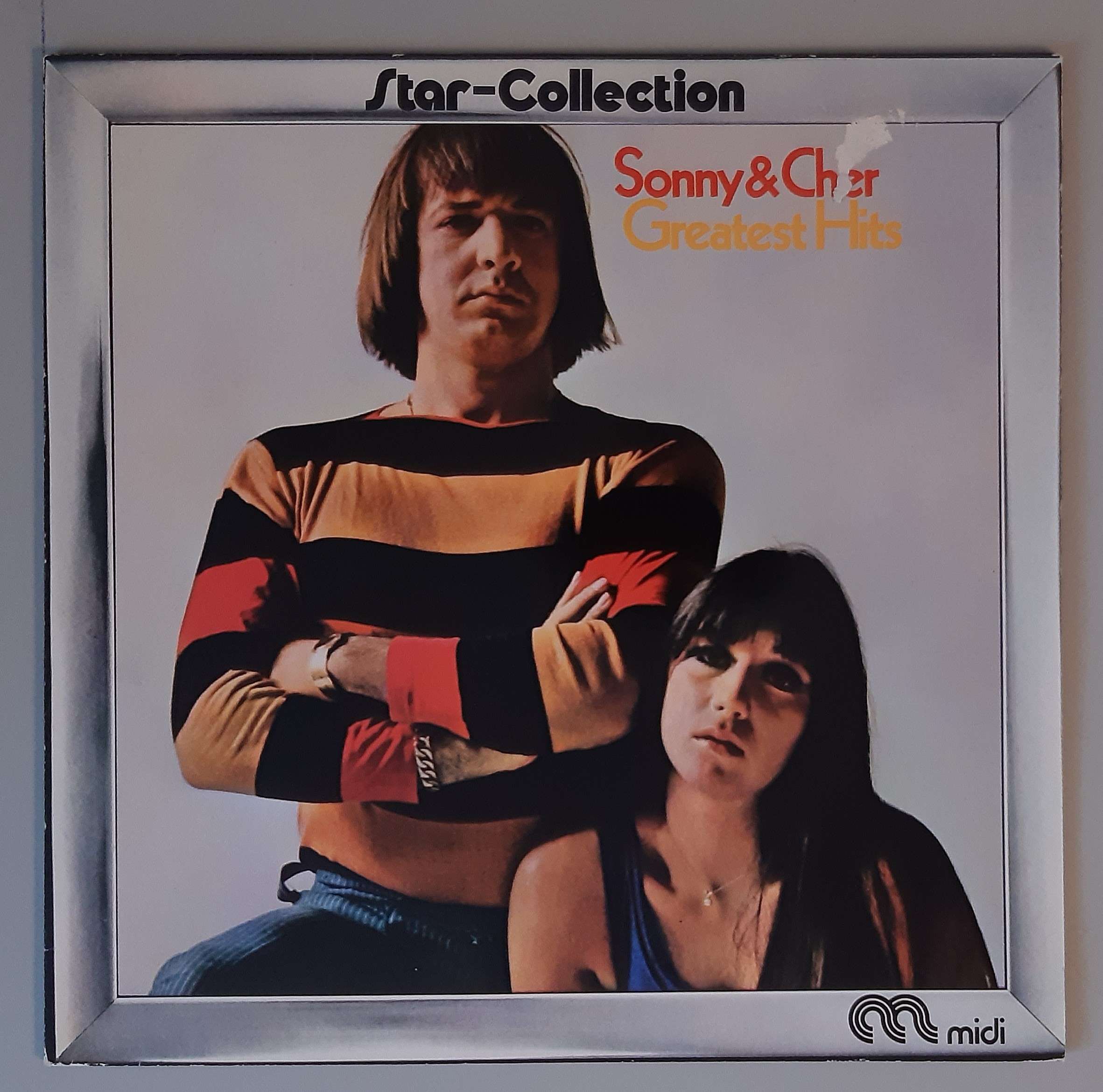 Sonny & Cher – "Greatest Hits" (Midi – MID 20 026) Cover Vorderseite