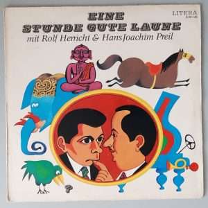 Rolf Herricht & Hans-Joachim Preil– "Eine Stunde Gute Laune" (LITERA – 8 60 145) Cover Vorderseite