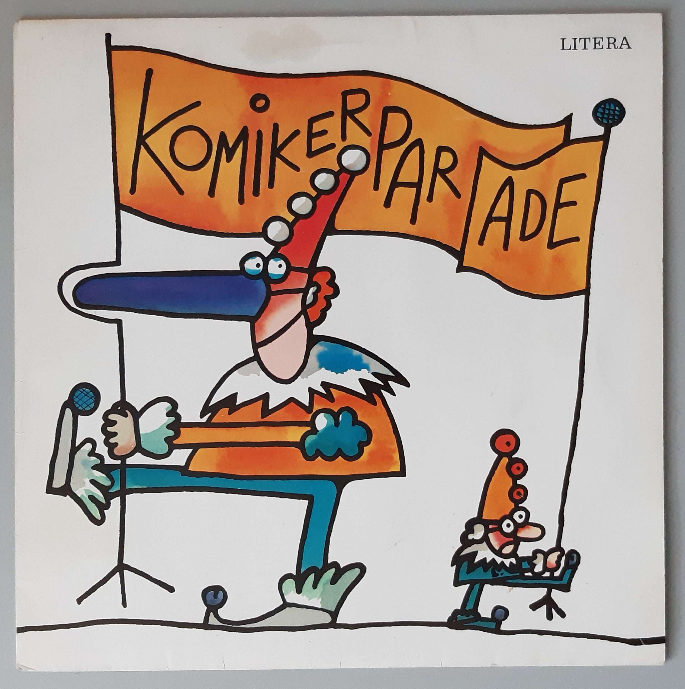 Various – "Komiker-Parade" (LITERA – 8 65 326) Cover Vorderseite