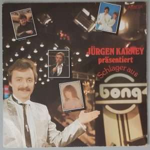 Various – "Jürgen Karney Präsentiert Schlager Aus "Bong" (AMIGA – 8 56 131) Cover Vorderseite