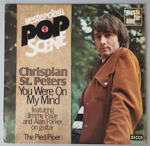 Crispian St. Peters – "You Were On My Mind" (Decca – ND 689) Cover Vorderseite
