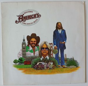 America– "America's Greatest Hits" (Warner Bros. - WB 56169) Cover Vorderseite