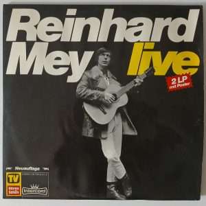 Reinhard Mey "Live " (Intercord - 28 746- 6 Z) Cover Vorderseite