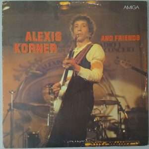 Alexis Korner – "Alexis Korner And Friends" (AMIGA – 8 55 873) Cover Vorderseite