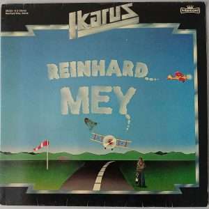 Reinhard Mey "Ikarus" (Intercord – 26 525-6 U) Cover Vorderseite